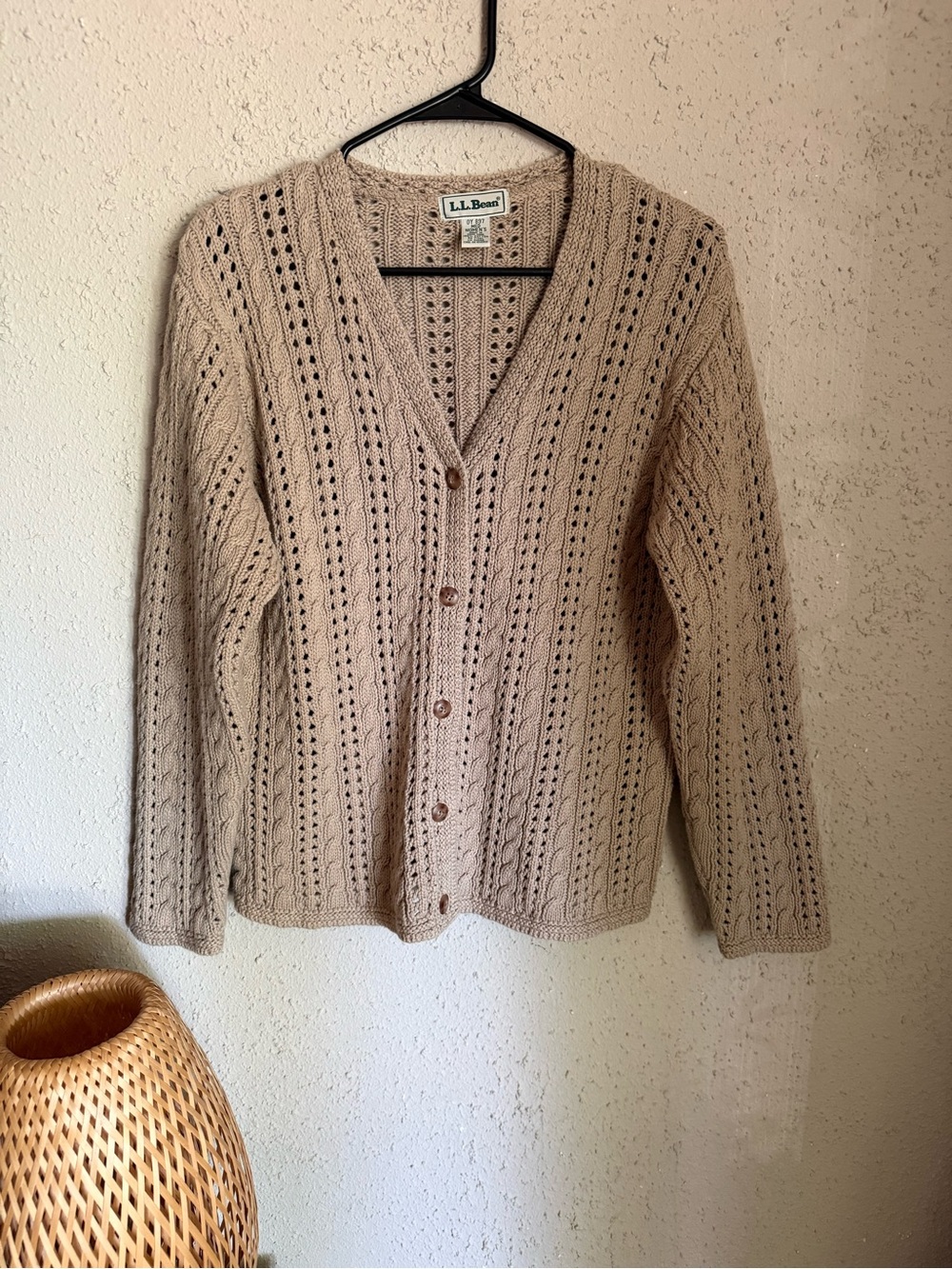 Vintage L.L.Bean Cable Knit Sweater